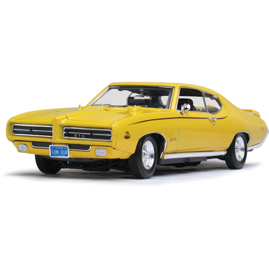 1969 Pontiac GTO Judge - Yellow 1:18 Scale Diecast Model by Motormax
