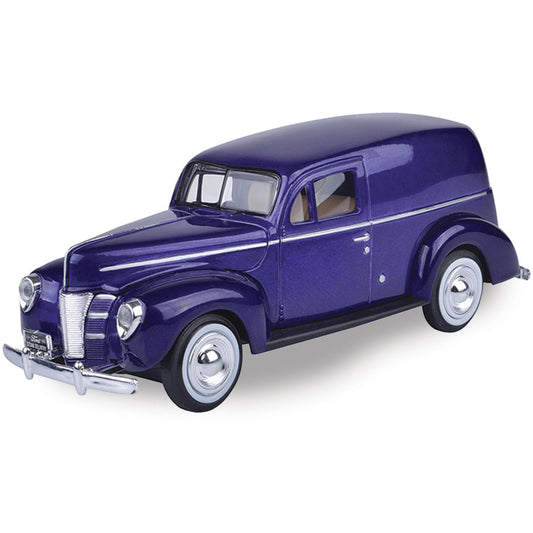1940 Ford Sedan Delivery-Metallic Purple 1:24 Scale Diecast Model Car by Motormax