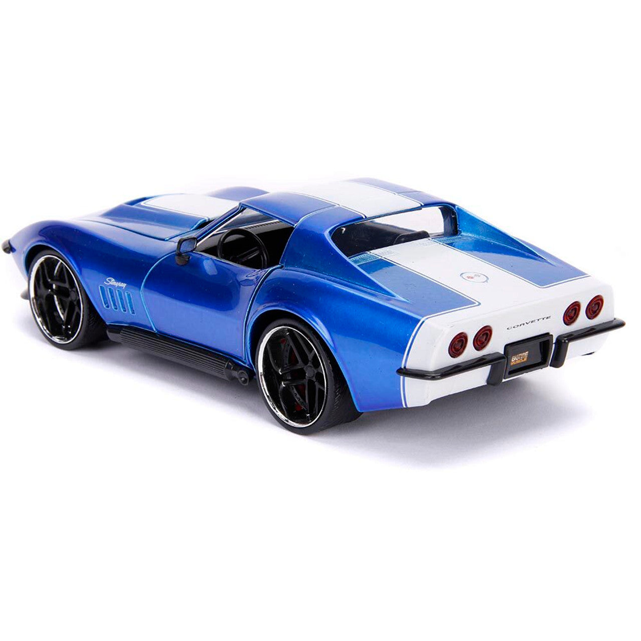1969 Corvette Stingray - Big Time Muscle 1:24 Scale Diecast Model Car by Jada Toys