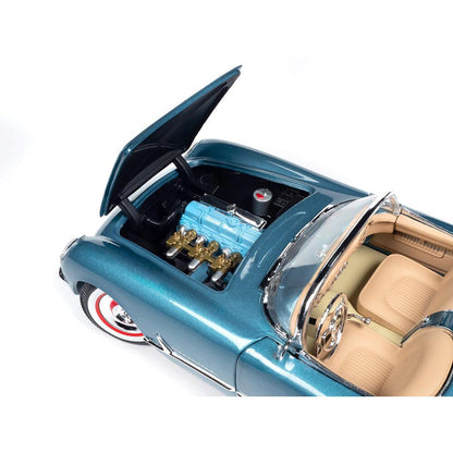 1954 Chevrolet Corvette Convertible 1:18 Scale Diecast Model Car by American Muscle - Ertl