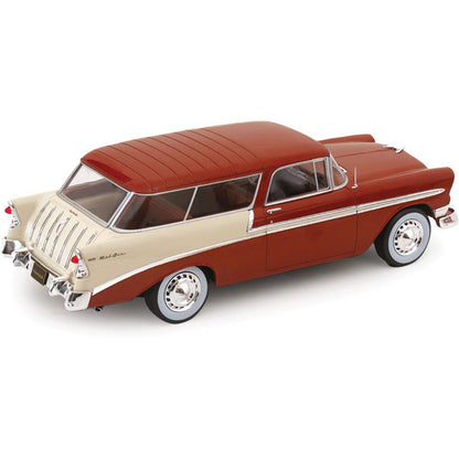 1956 Chevy Nomad - Maroon 1:18 Scale Cast Resin Model Car by KK Scale Models