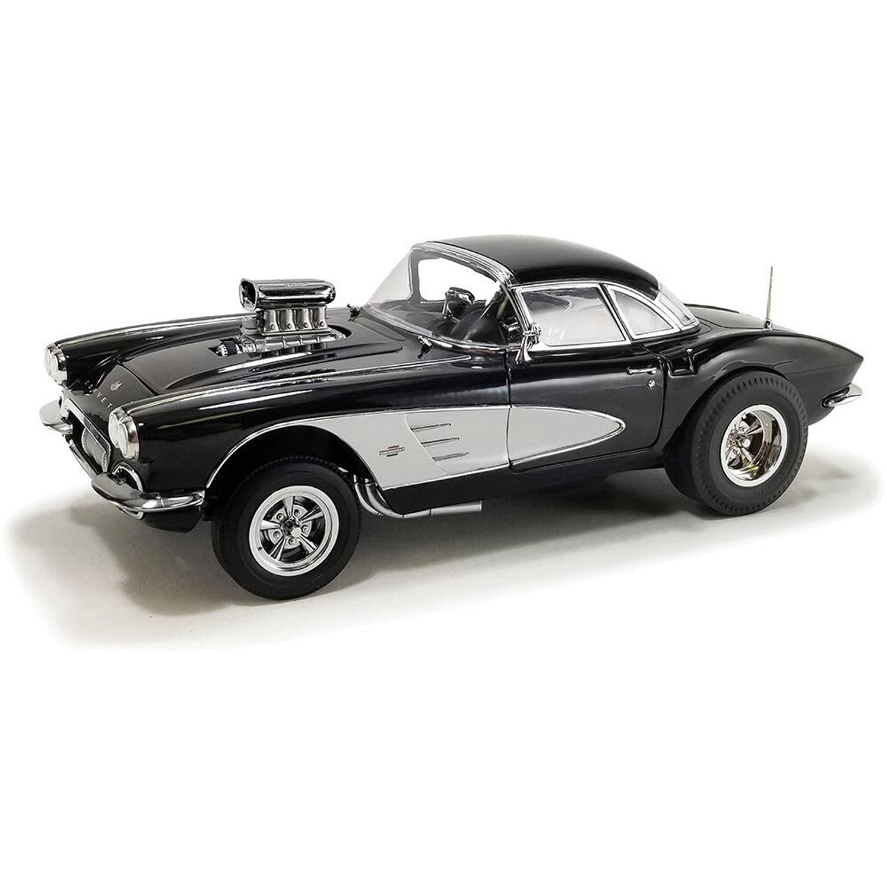 1961 Chevrolet Corvette Gasser - Showtime 1:18 Scale Diecast Model Car by Acme