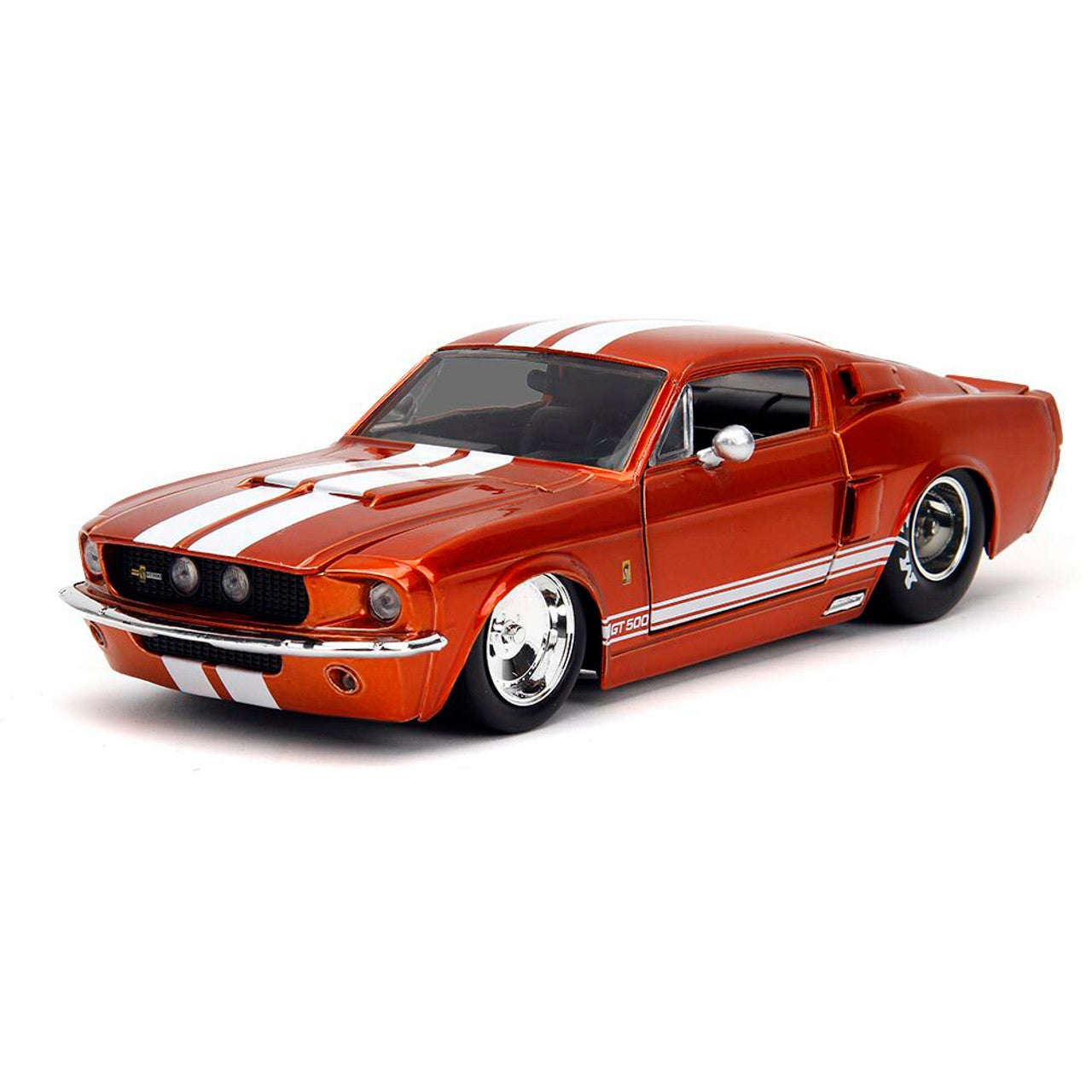 1967 Shelby G.T. 500 - Candy Orange 1:24 Scale Diecast Model Car by Jada Toys