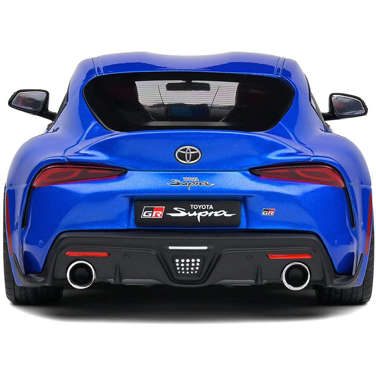 2021 Toyota GR Supra Blue 1:18 Scale Diecast Model Car by Solido