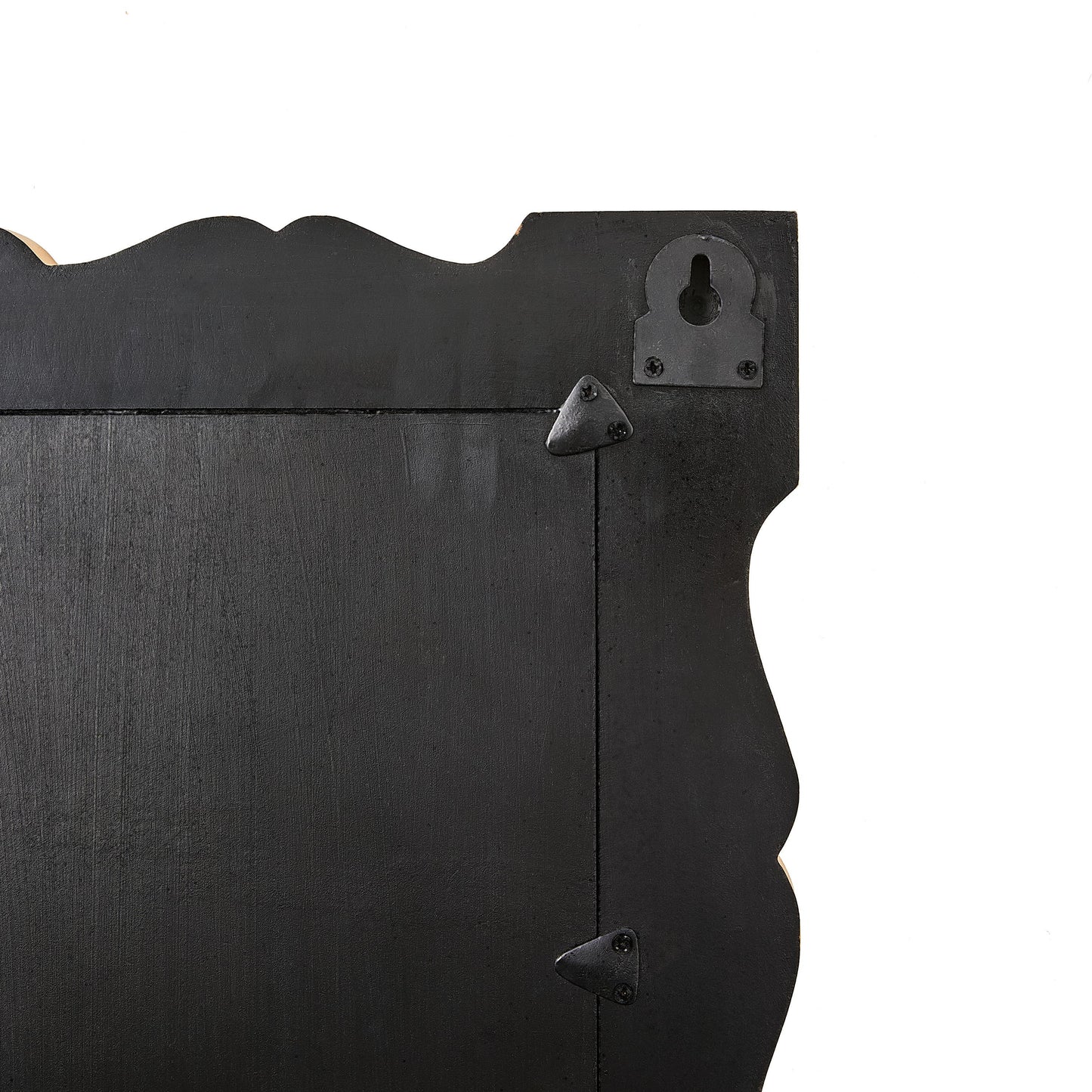 Mocha Stripe Wall Mirror