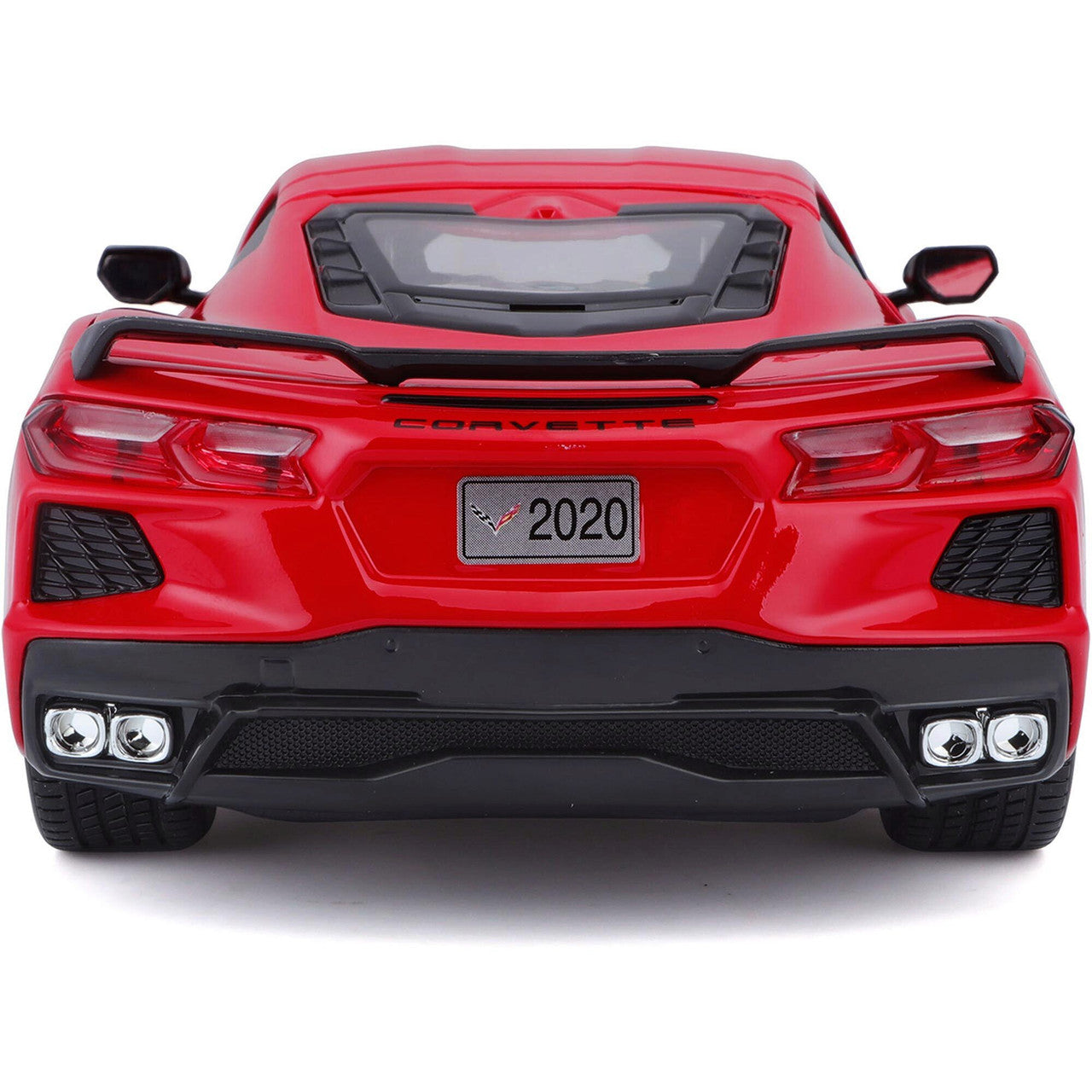 2020 Corvette Stingray C8 - Red 1:18 Scale Diecast Model Car by Maisto