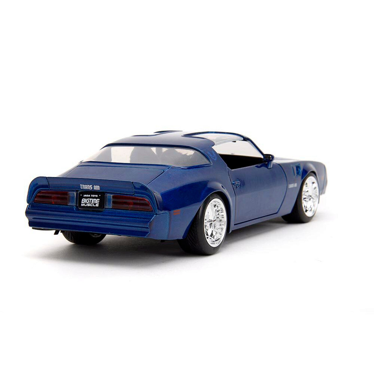 1977 Pontiac Firebird Trans Am - Blue 1:24 Scale Diecast Model Car by Jada Toys