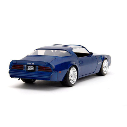 1977 Pontiac Firebird Trans Am - Blue 1:24 Scale Diecast Model Car by Jada Toys