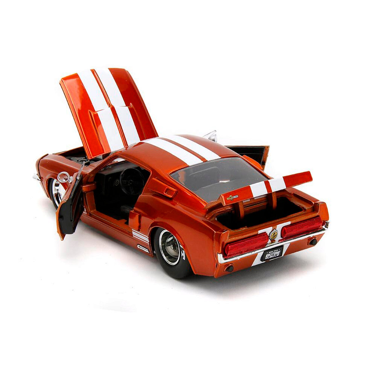 1967 Shelby G.T. 500 - Candy Orange 1:24 Scale Diecast Model Car by Jada Toys