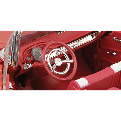 1957 Chevy Bel Air Convertible - Red 1:18 Scale Diecast Model by Motormax