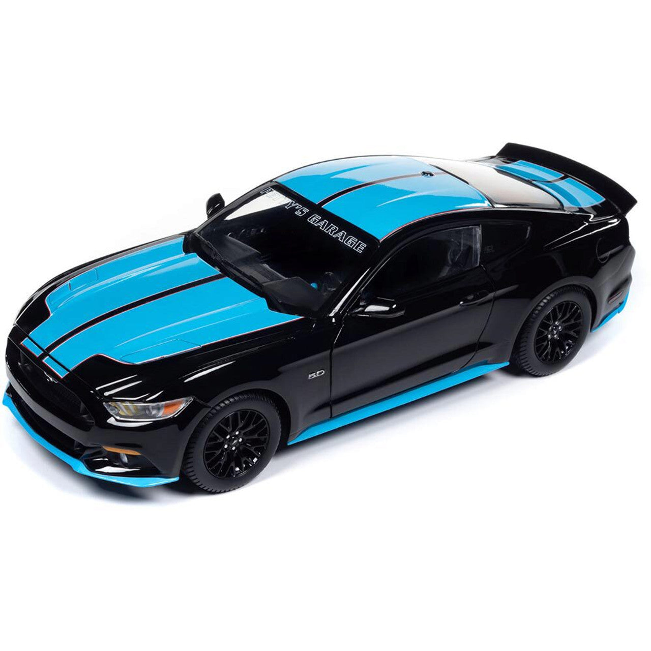 2015 Ford Mustang Petty's Garage 1:18 Scale Diecast Model Car by Auto World