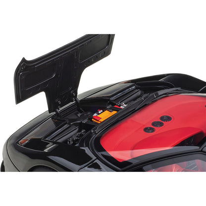 Bugatti EB110 SS - Nero Black 1:18 Scale Composite Diecast Model Car by AutoArt