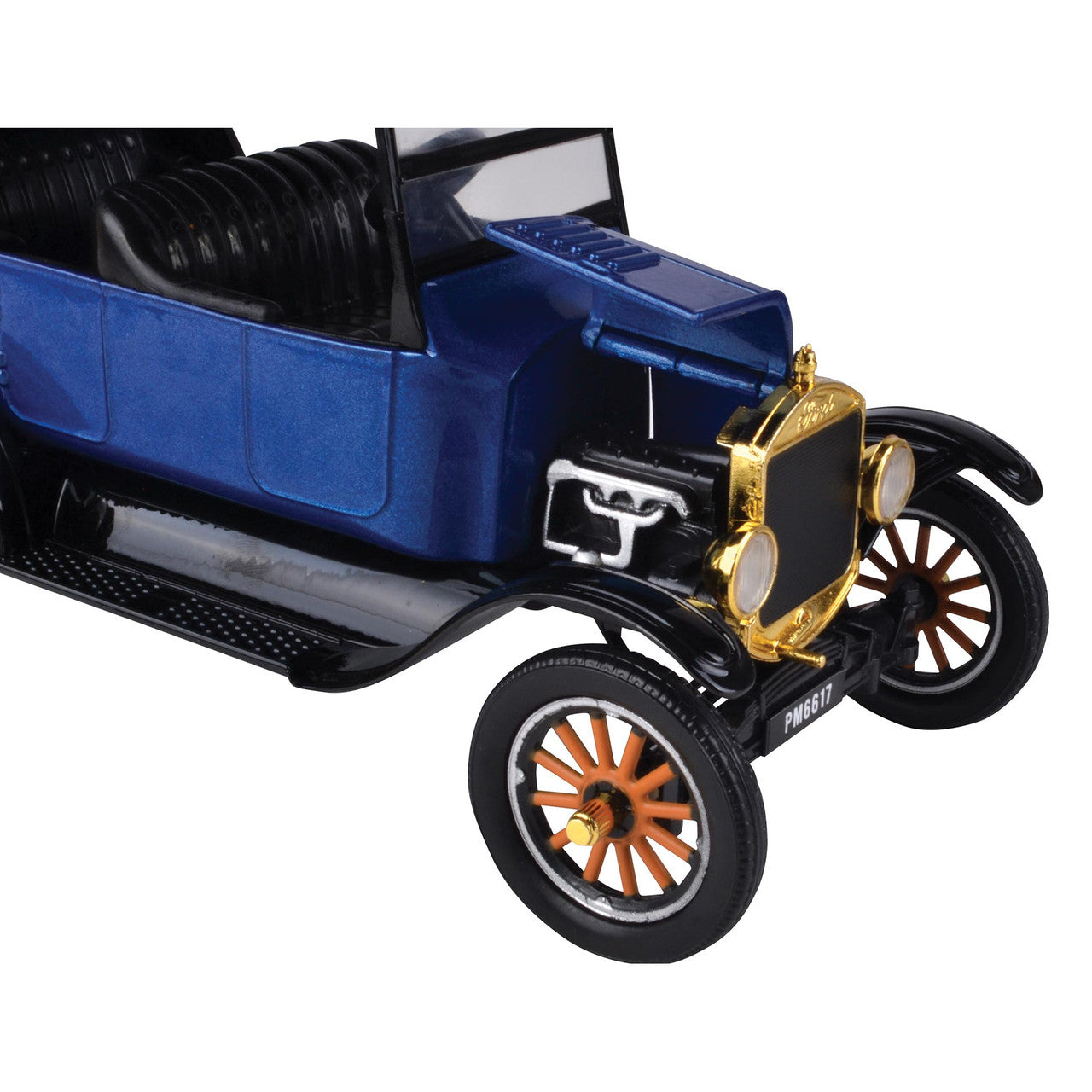 1925 Ford Model T - Touring ( soft top )-Blue 1:24 Scale Diecast Model Car by Motormax