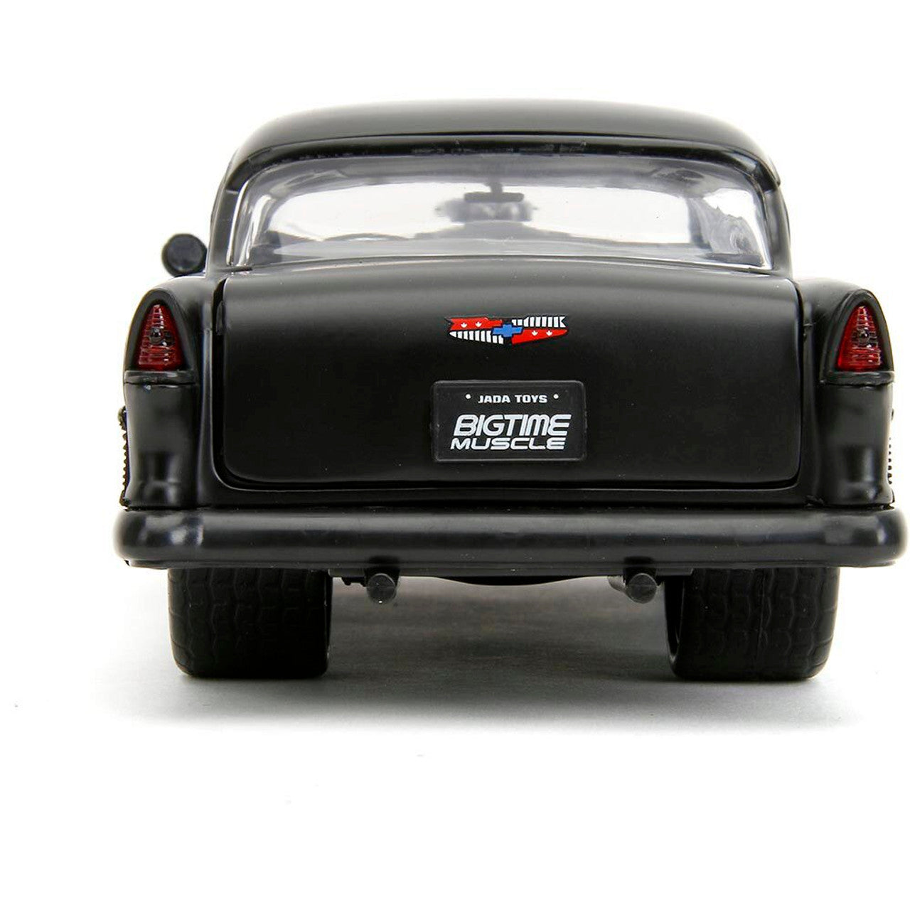 1955 Chevy Bel Air - Blue Supercharged 1:24 Scale Diecast Model Car by Jada Toys