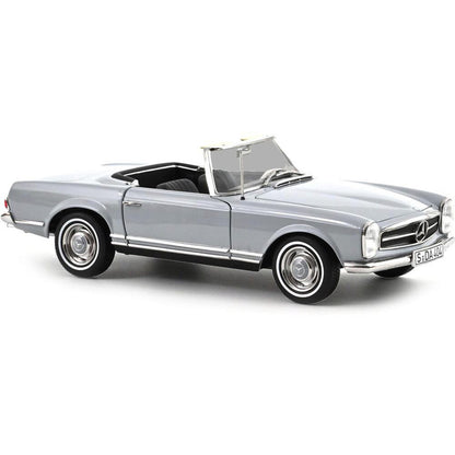 1963 Mercedes 230 SL Roadster - Grey 1:18 Scale Diecast Replica Model by Norev