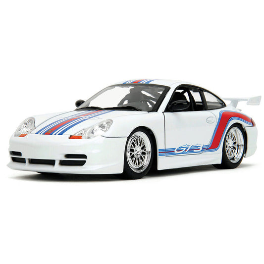 2006 Porsche 911 GT3 RS (996.1) 1:24 Scale Diecast Model Car by Jada Toys