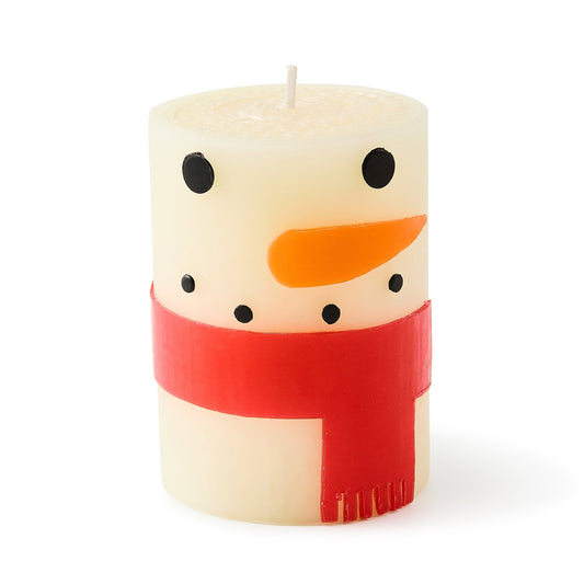 Snowman 4¡å Pillar Candle