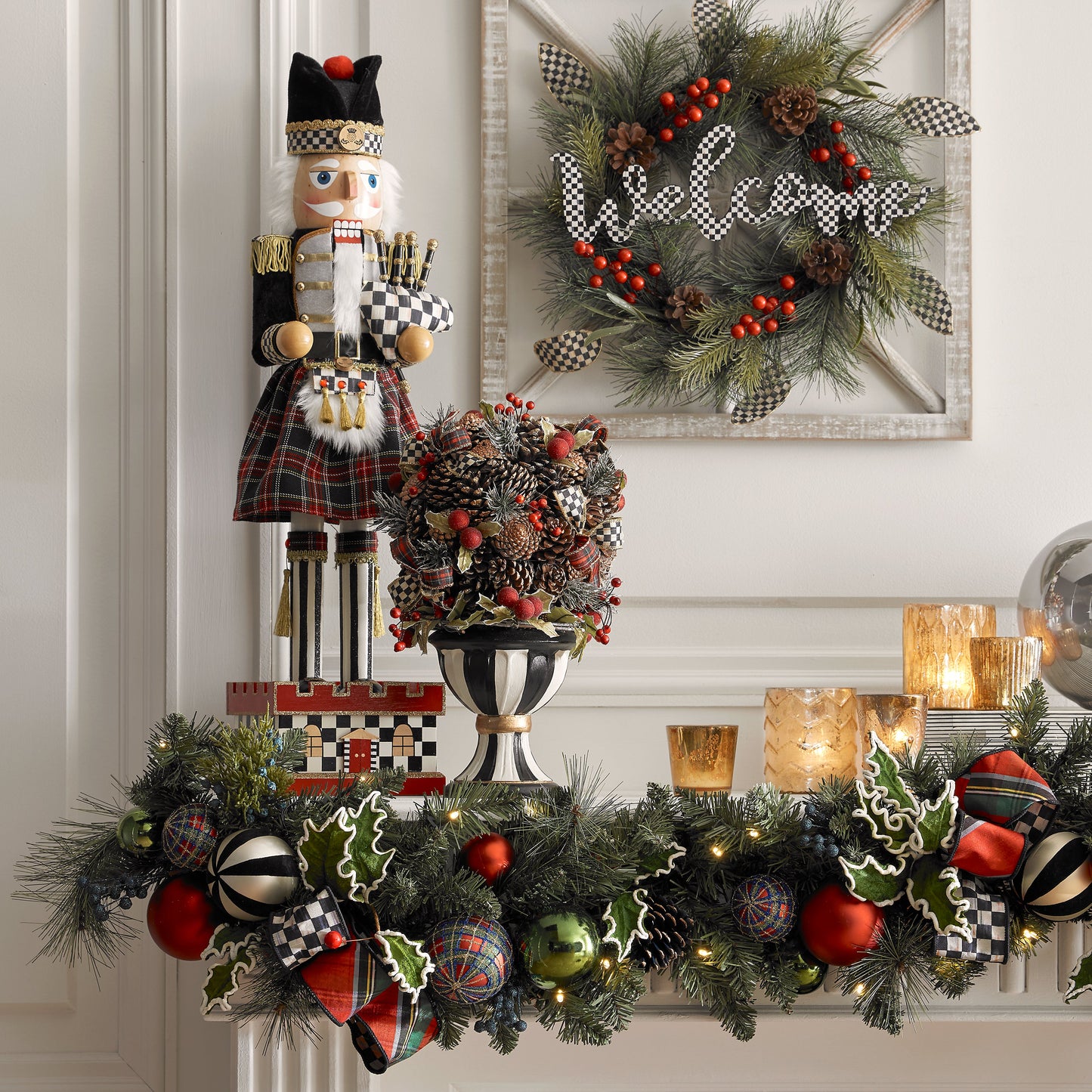 Tartastic Illuminated Garland