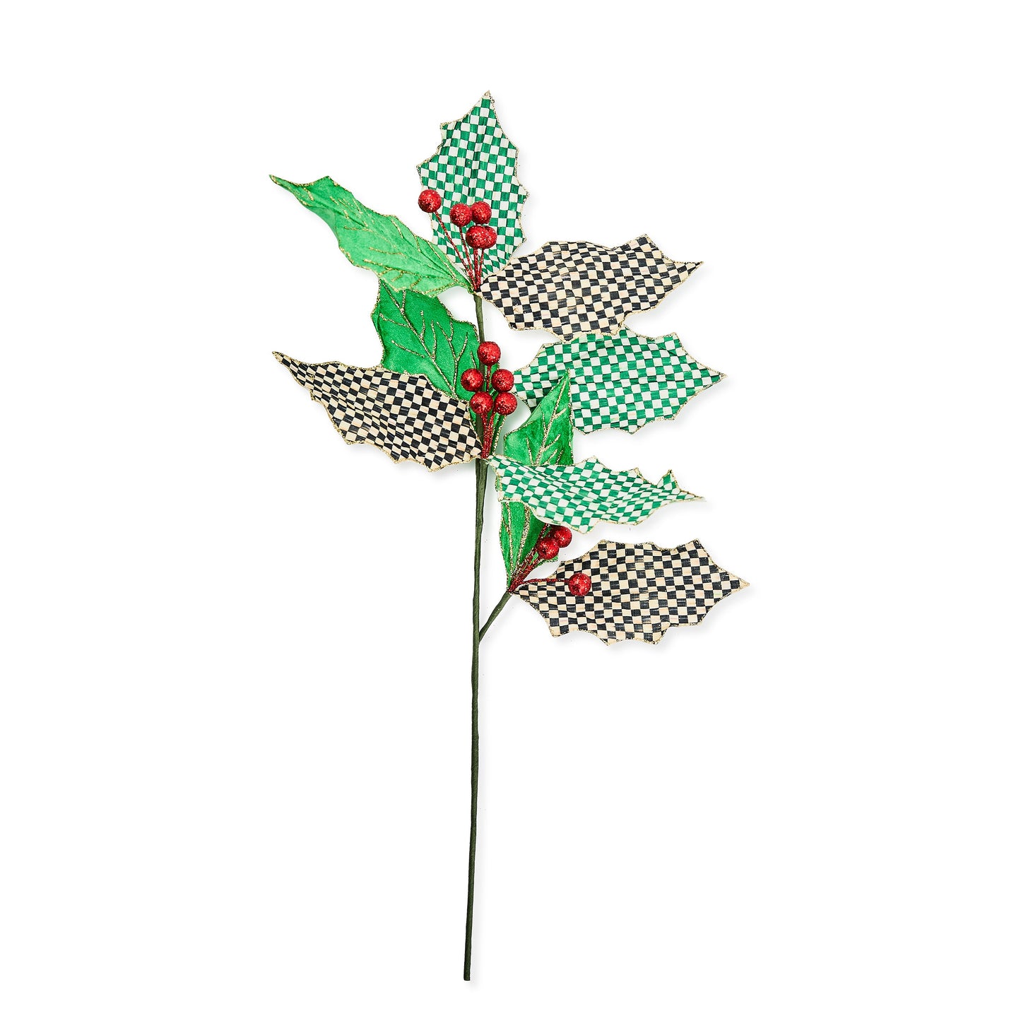Check It Out Holly Leaf Spray
