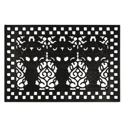 Great Vase Rubber Entrance Mat