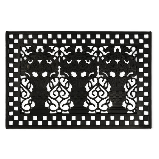 Great Vase Rubber Entrance Mat