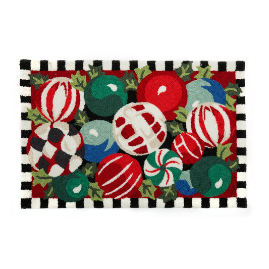 Jolly Ornaments 2¡ä x 3¡ä Rug