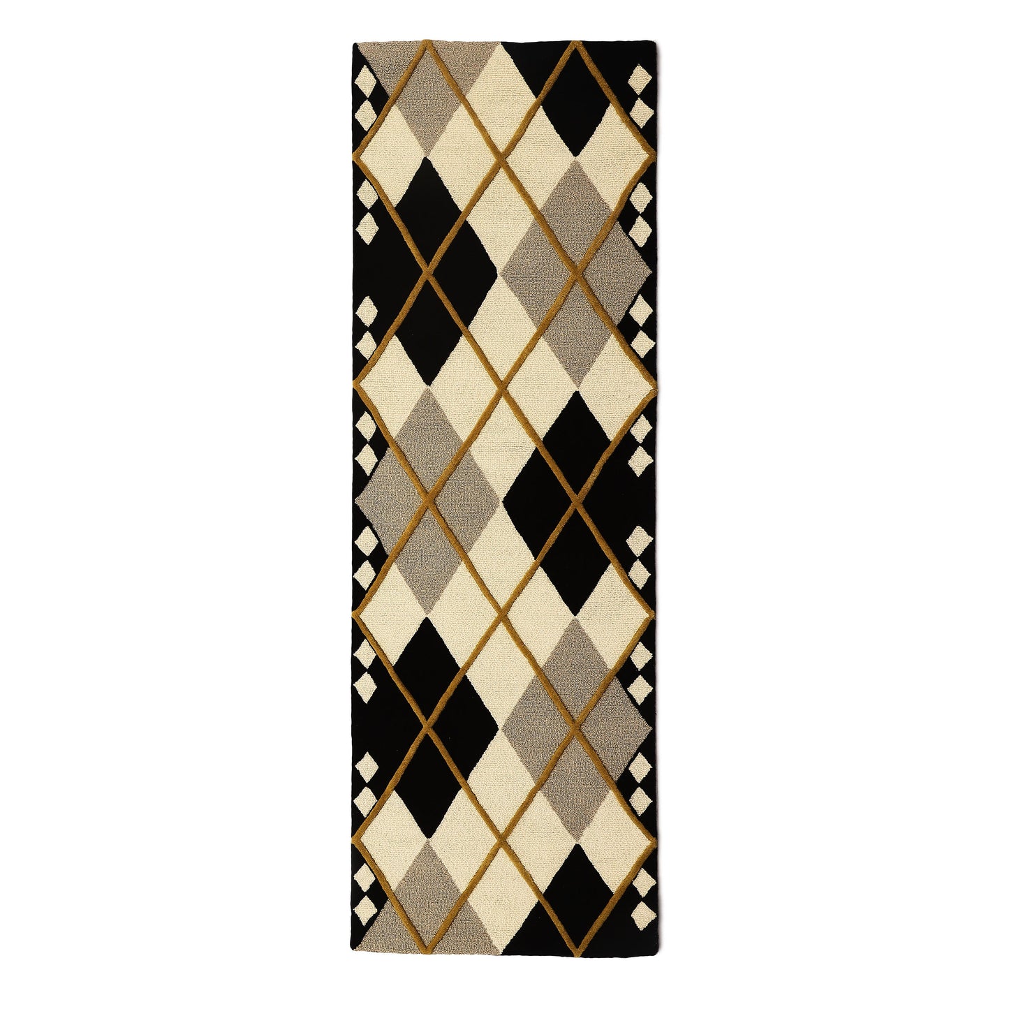 Cream Argyle 2¡¯6¡å x 8¡ä Runner