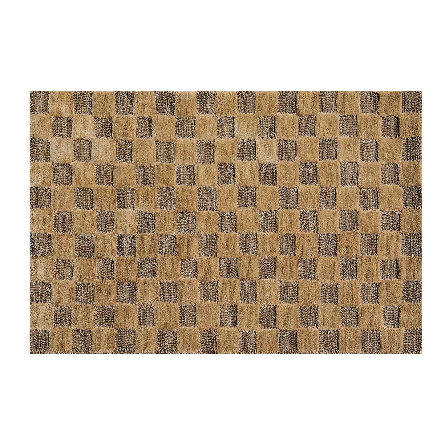 Cocoa Checkerboard 2¡¯3¡å x 3¡¯9¡å Rug
