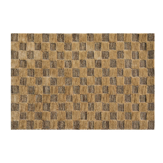 Cocoa Checkerboard 2¡¯3¡å x 3¡¯9¡å Rug