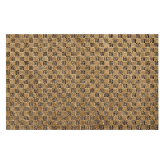 Cocoa Checkerboard 5¡ä x 8¡ä Rug