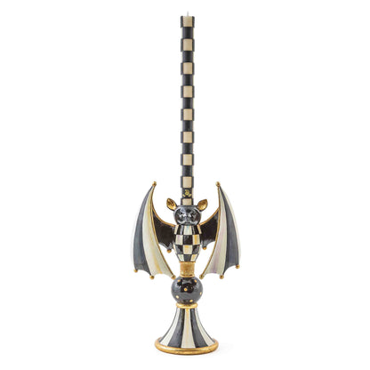 Courtly Check Bat Candle Holder