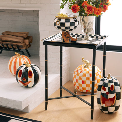 Courtly Check Tall Illuminated Jack O¡¯ Lantern