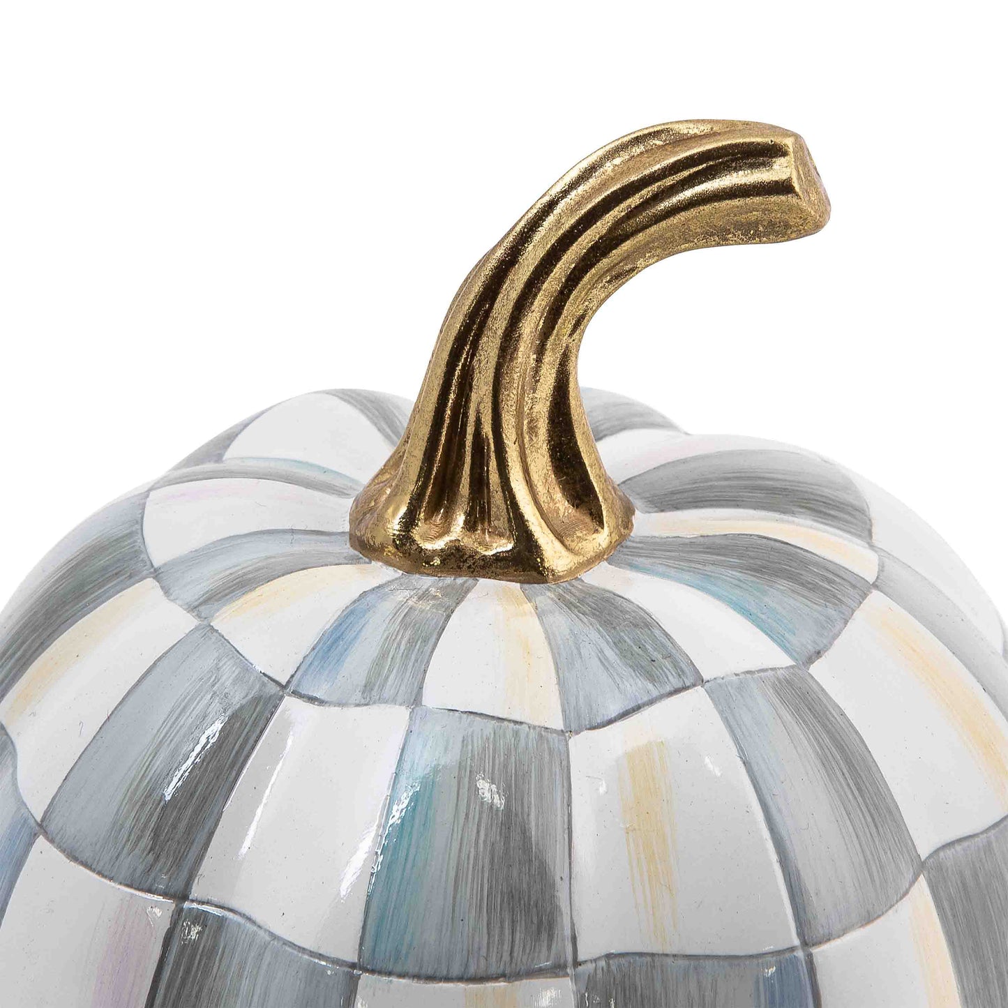 Sterling Check Mini Pumpkin