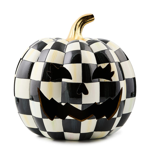 Courtly Check Illuminated Jack O¡¯ Lantern