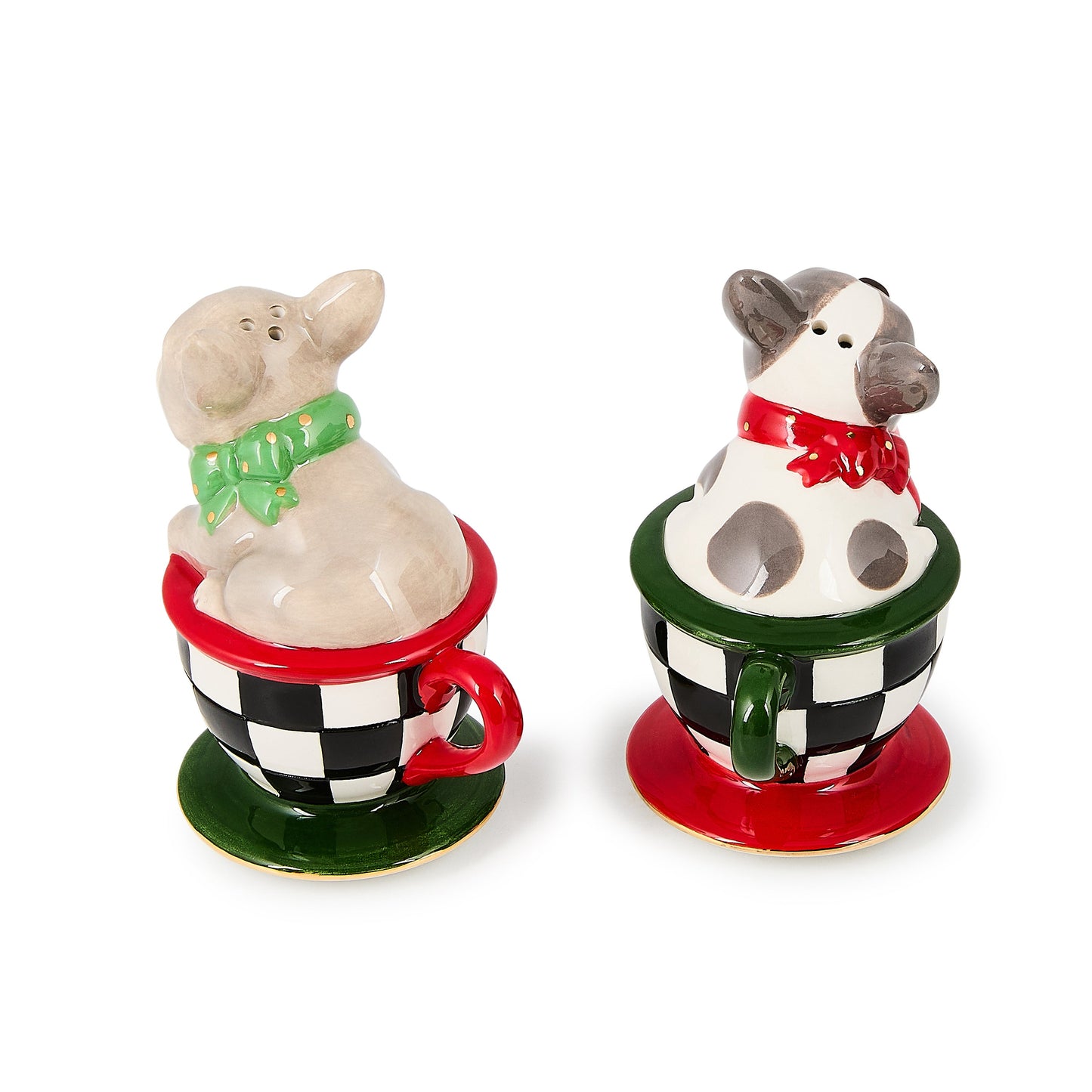 Check It Out French Bulldog Salt &amp; Pepper Set