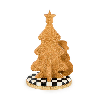 Gingerbread Small Snowman Tree