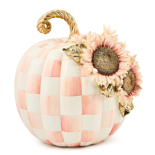 Rosy Check Large Sunflower Pumpkin