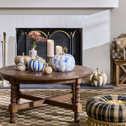 Royal Autumn Toile Pumpkin