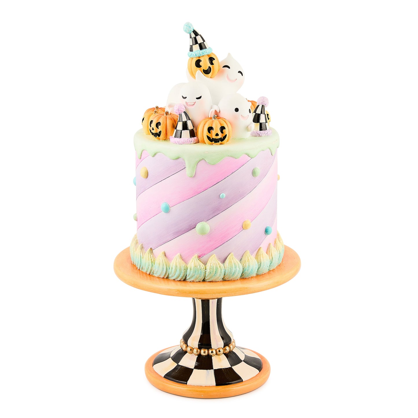 Trick or Treat Cake on Pedestal