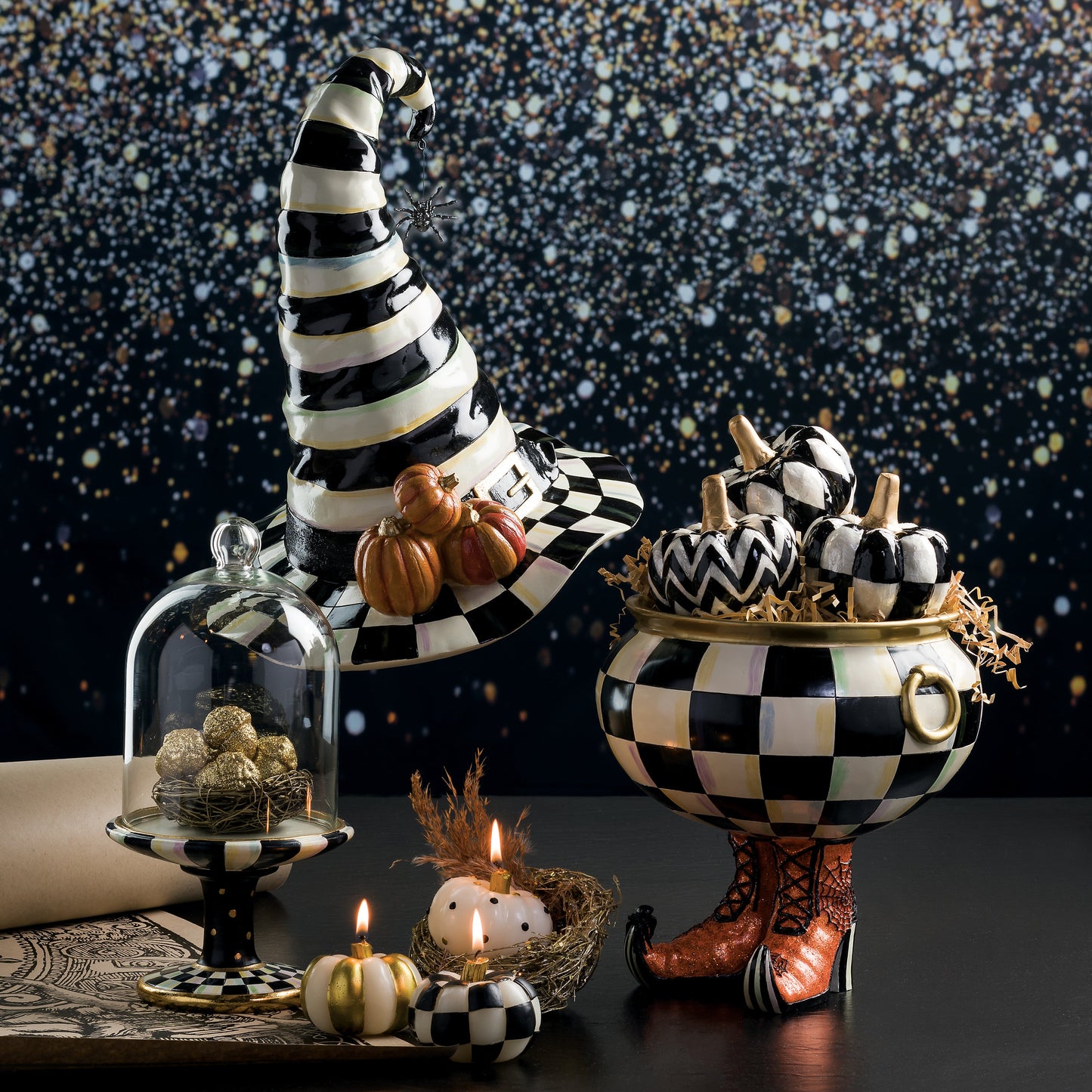 Courtly Check Cauldron