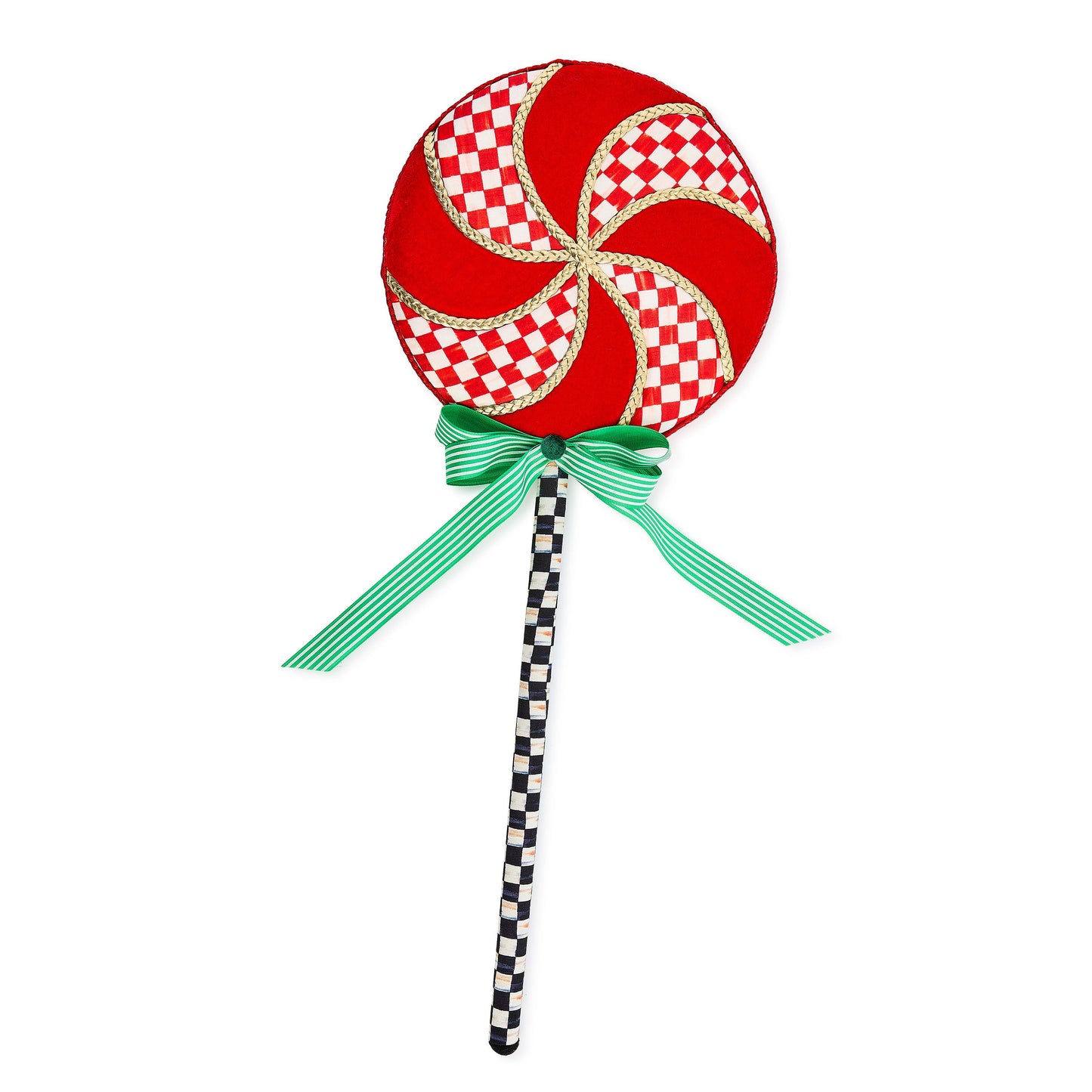 Check It Out Medium Fabric Lollipop Picks, Set of 2