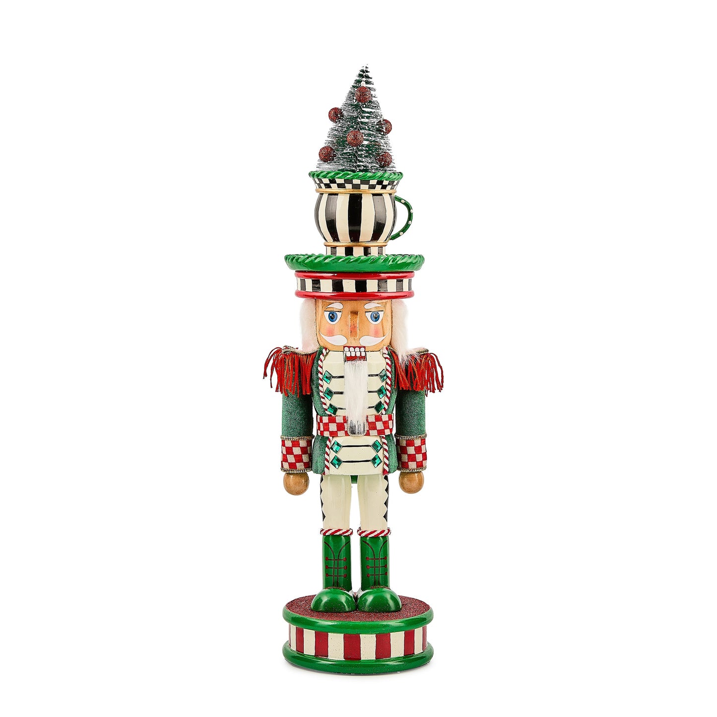Check It Out Teacup Nutcracker
