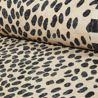 Snow Leopard 2¡¯6¡å x 10¡ä Washable Runner