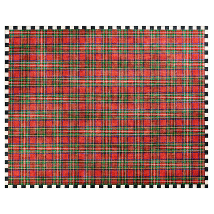 Royal Stewart Tartan Red 8¡ä x 10¡ä Washable Rug