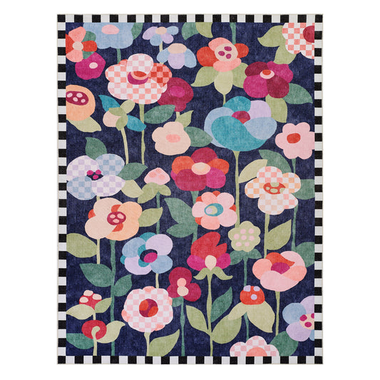 Posie Field 8¡ä x 10¡ä Washable Rug