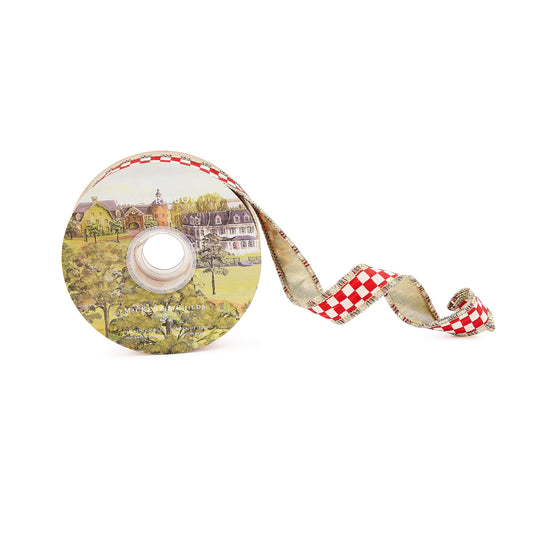 Red Check 1¡å Ribbon