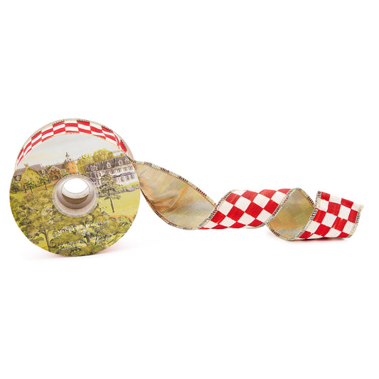 Red Check 2¡å Ribbon