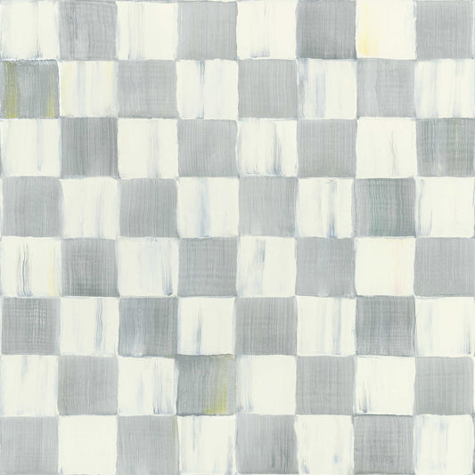 Sterling Check Peel & Stick Wallpaper