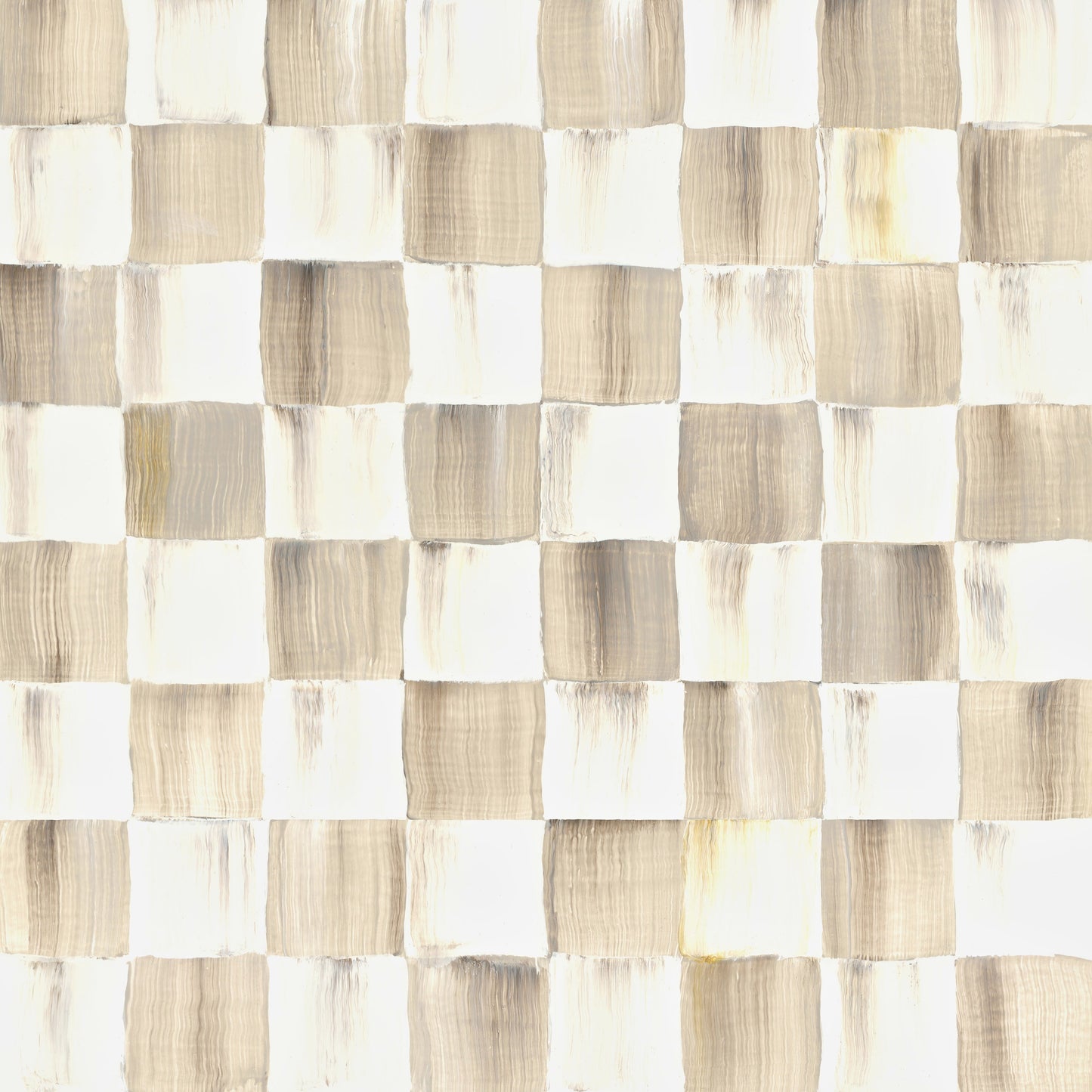 Mocha Check Peel & Stick Wallpaper
