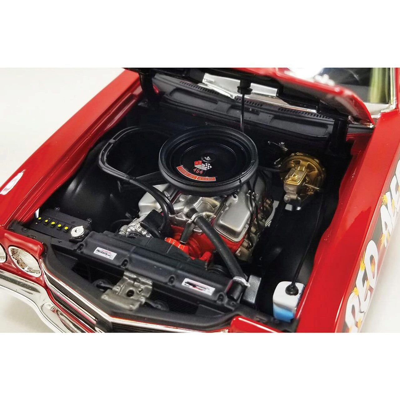 1970 Chevrolet Chevelle LS6 - Red Alert 1:18 Scale Diecast Model Car by Acme